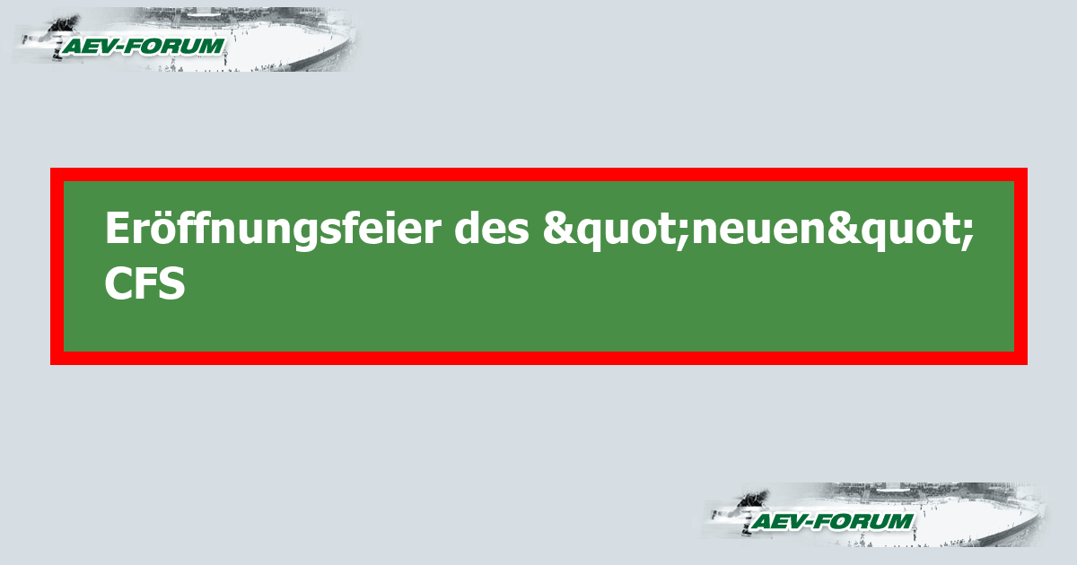 Eröffnungsfeier des